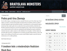 Tablet Screenshot of monsters.sk